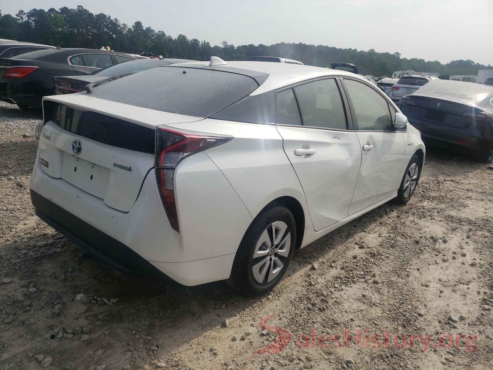 JTDKARFU5G3504007 2016 TOYOTA PRIUS