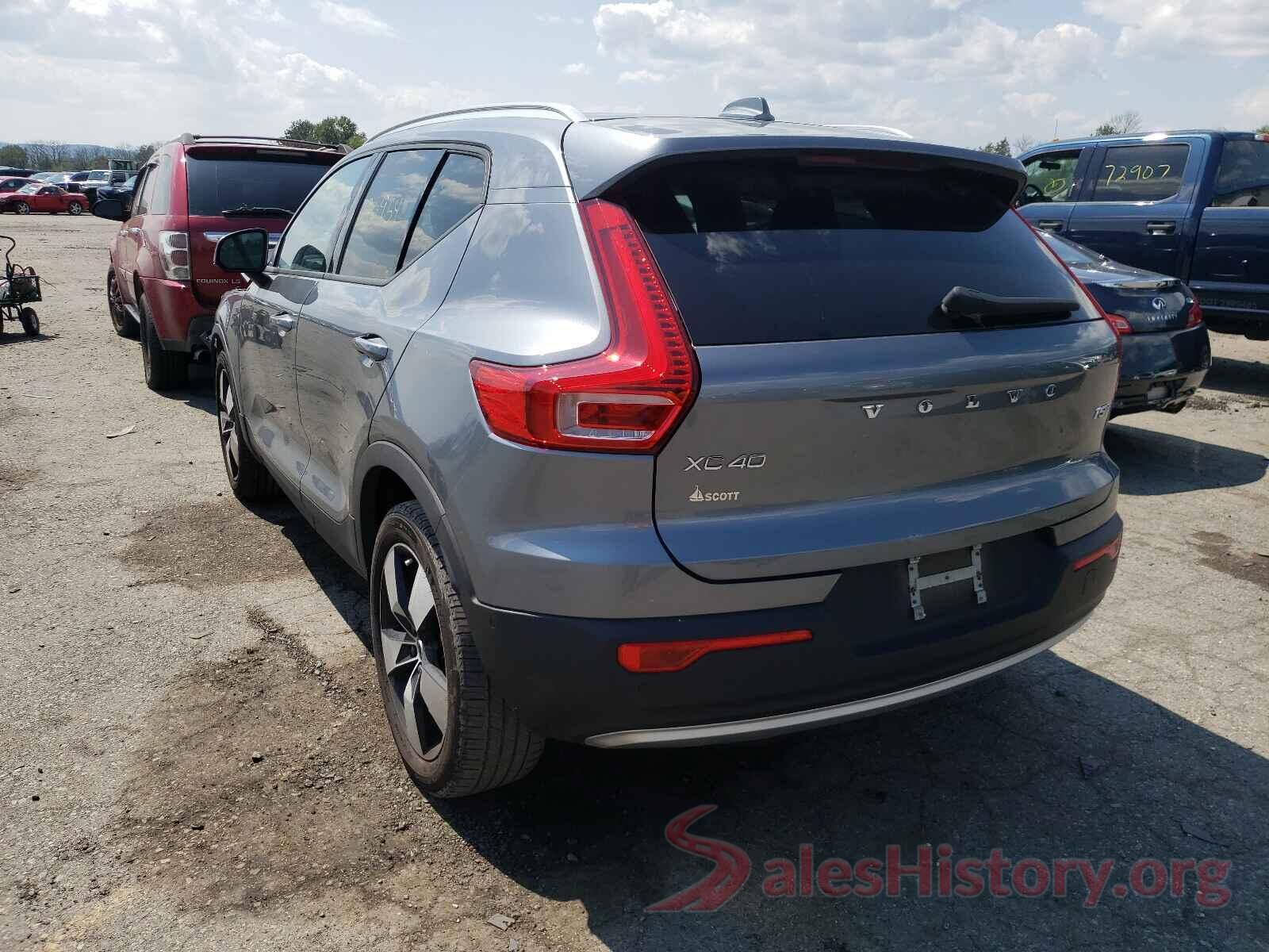 YV4162UK5K2114039 2019 VOLVO XC40