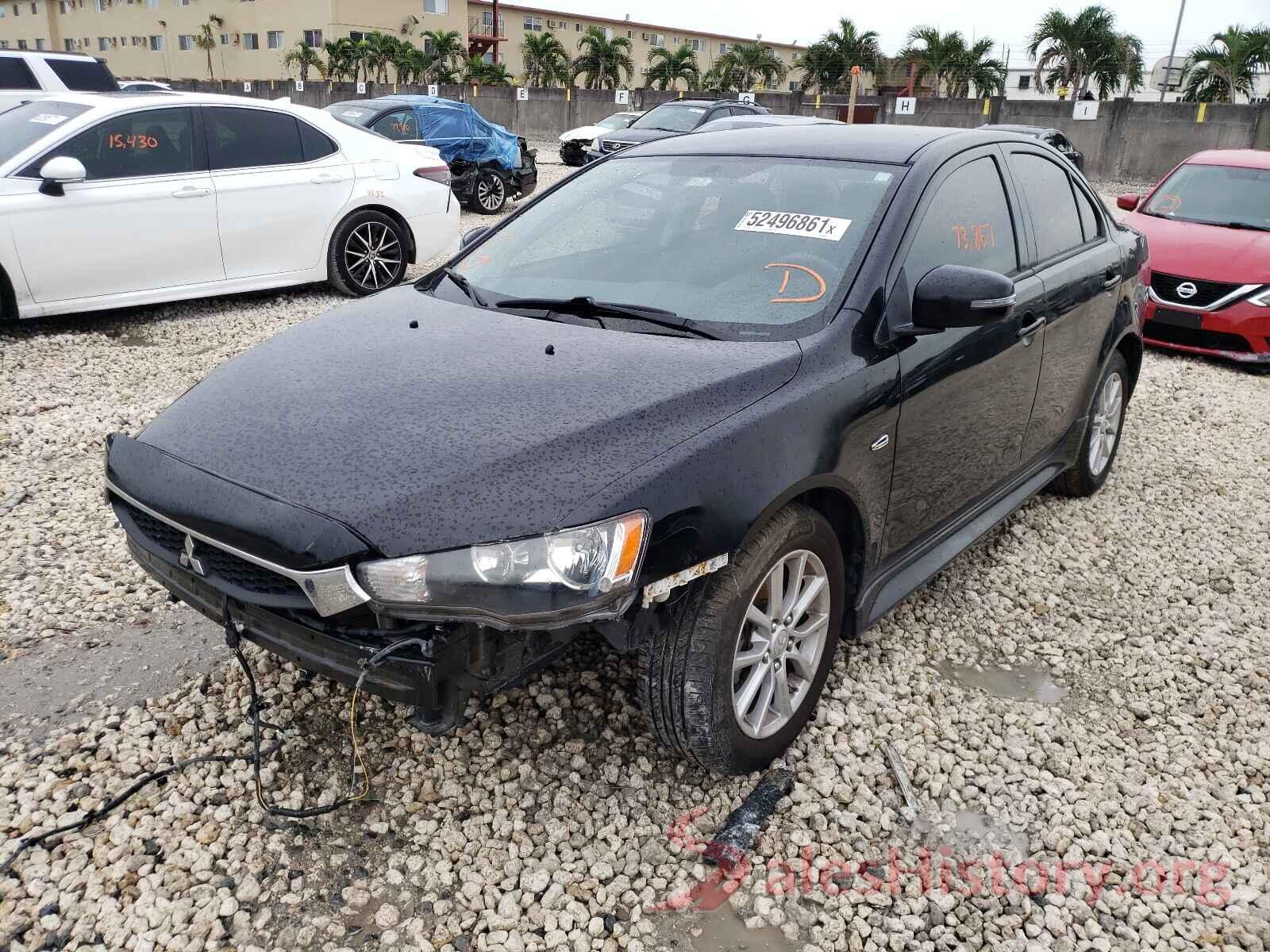 JA32U2FUXGU001354 2016 MITSUBISHI LANCER