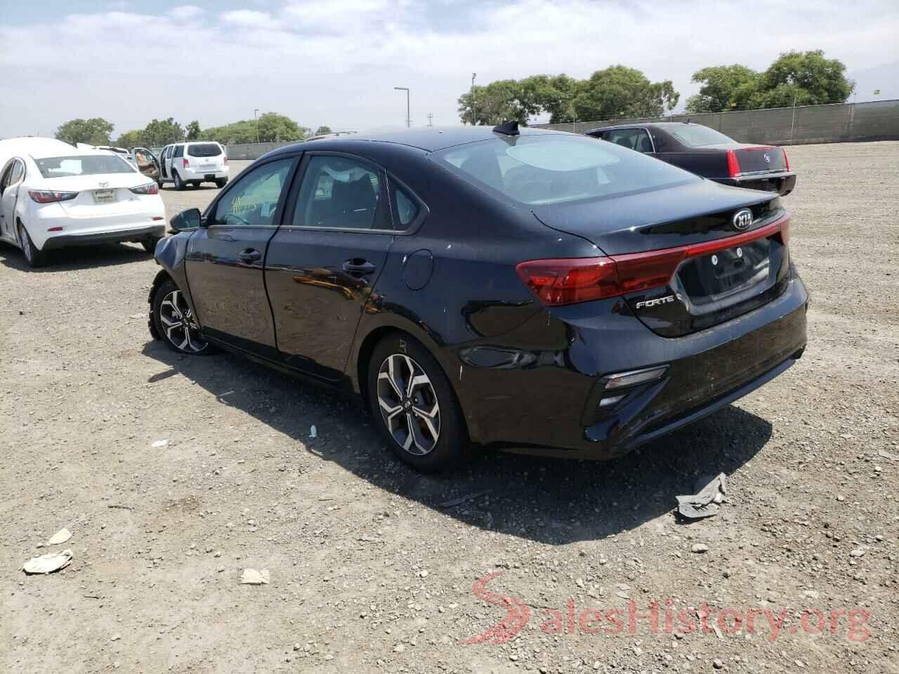 3KPF24AD2LE208499 2020 KIA FORTE