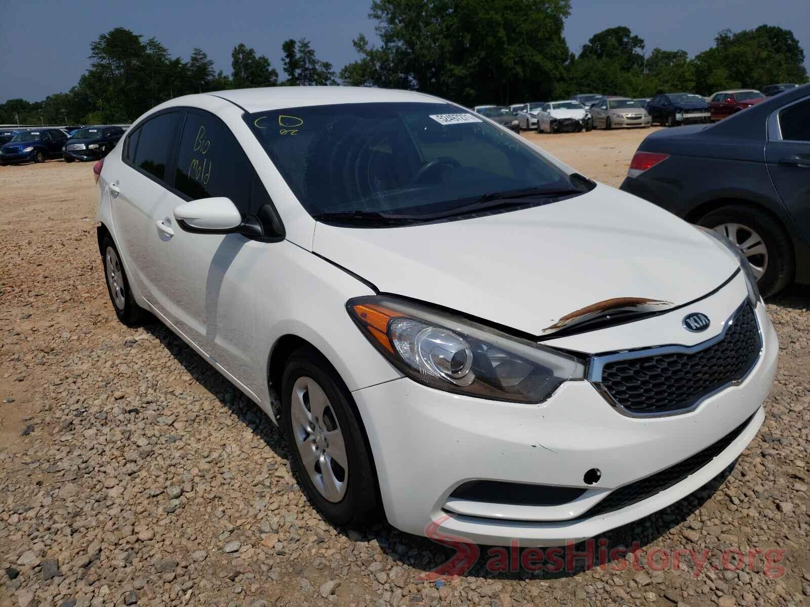 KNAFK4A64G5550021 2016 KIA FORTE