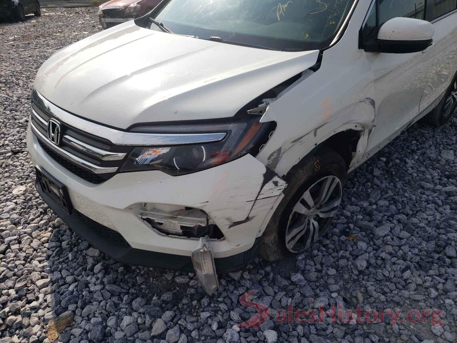 5FNYF6H57GB046327 2016 HONDA PILOT