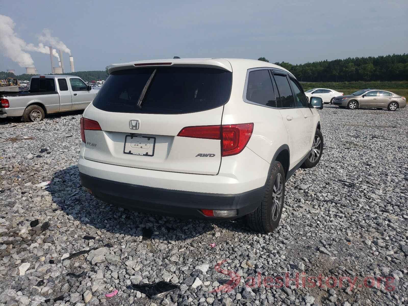 5FNYF6H57GB046327 2016 HONDA PILOT