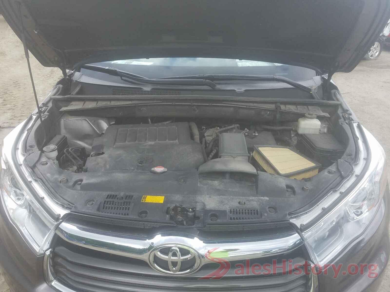 5TDJKRFH6GS322682 2016 TOYOTA HIGHLANDER