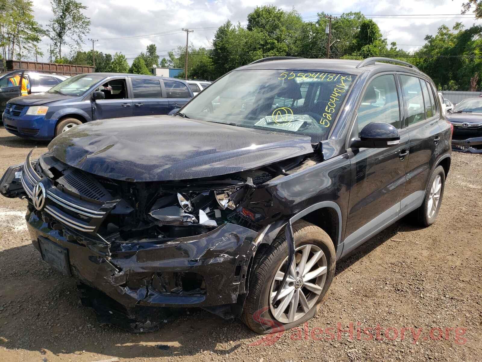 WVGBV7AX5HK051729 2017 VOLKSWAGEN TIGUAN