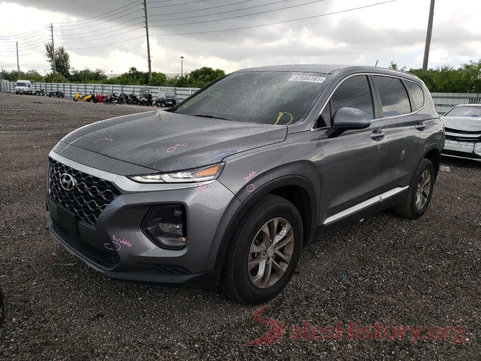 5NMS2CADXKH130408 2019 HYUNDAI SANTA FE