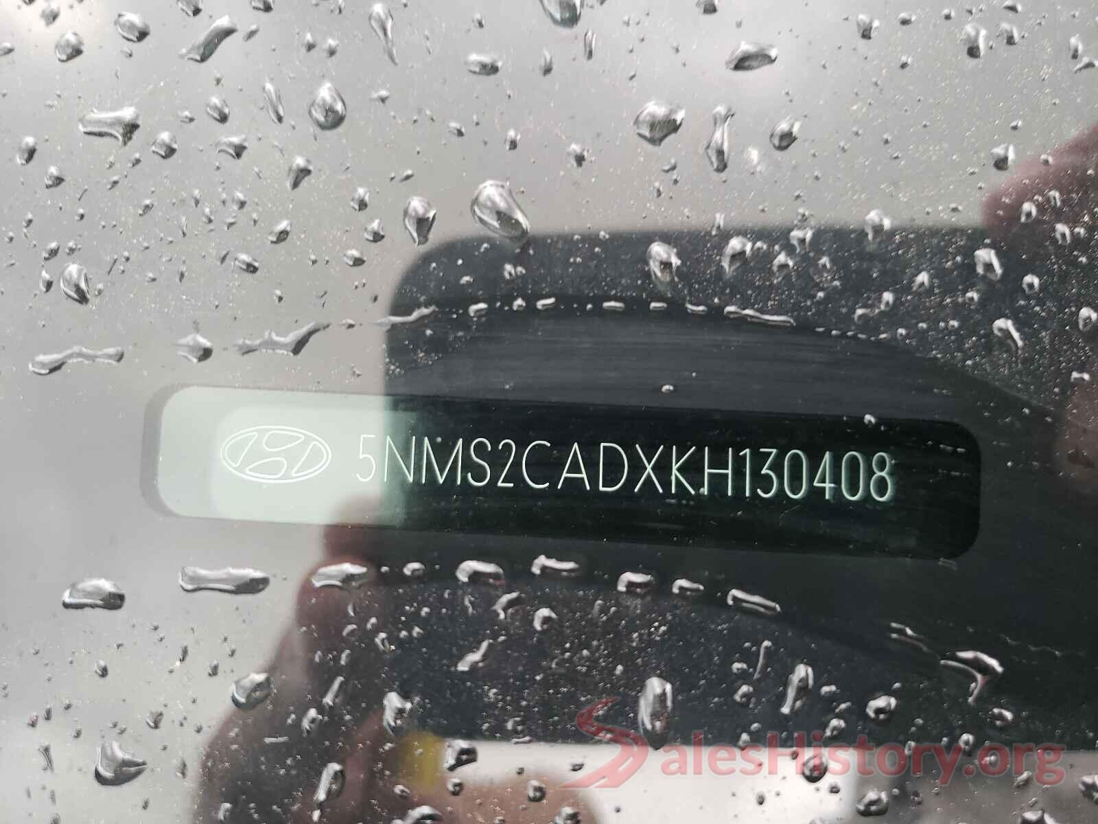 5NMS2CADXKH130408 2019 HYUNDAI SANTA FE