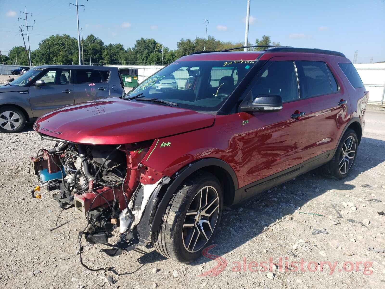 1FM5K8GT2GGA55674 2016 FORD EXPLORER