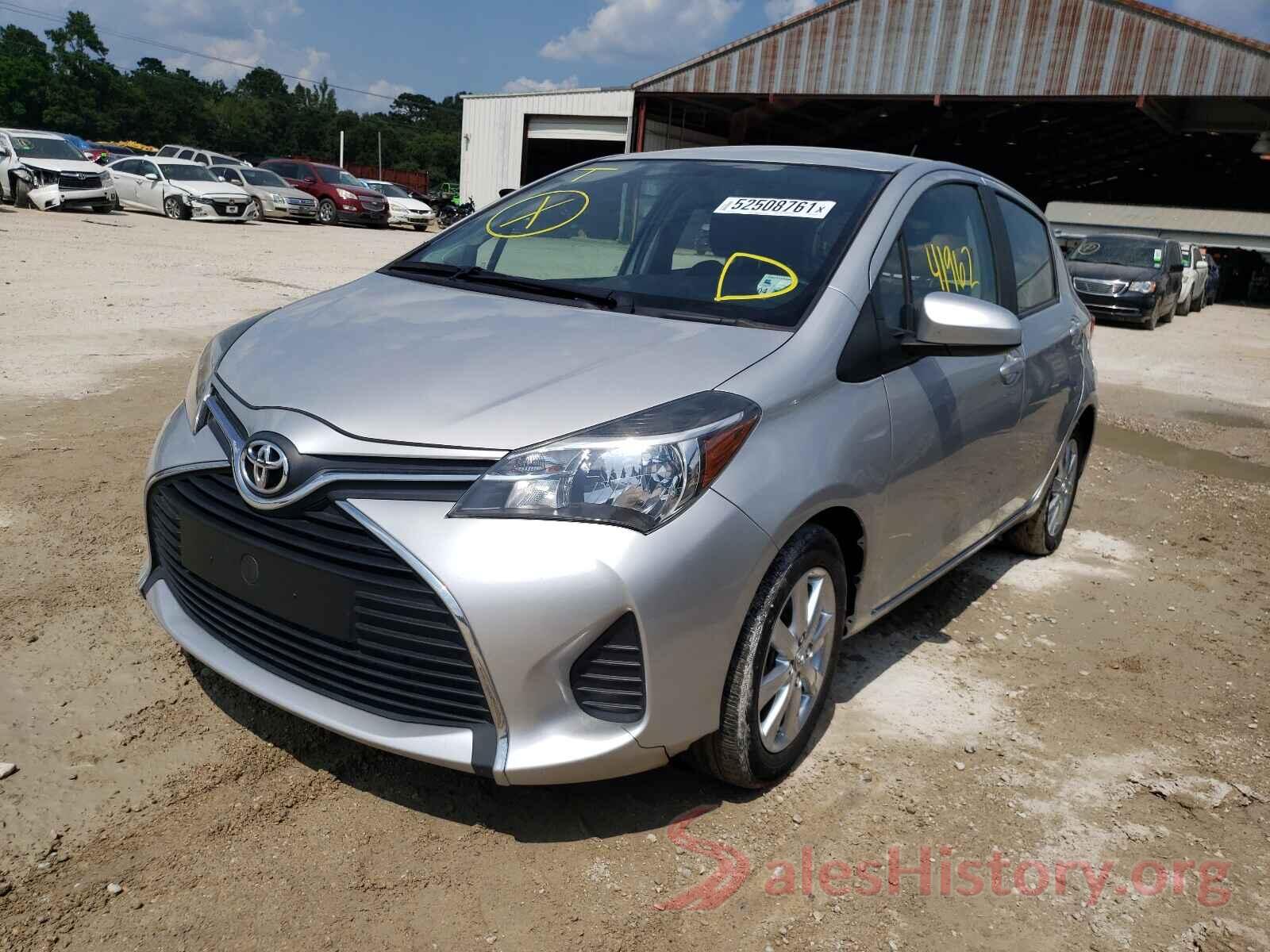 VNKKTUD34GA061424 2016 TOYOTA YARIS