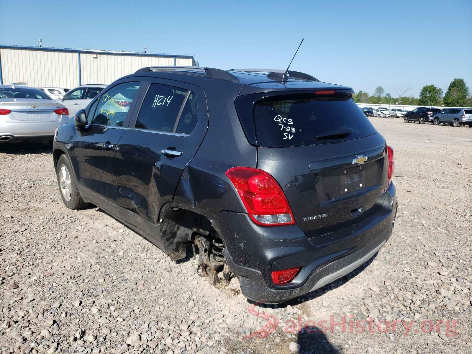 3GNCJPSB6JL167329 2018 CHEVROLET TRAX