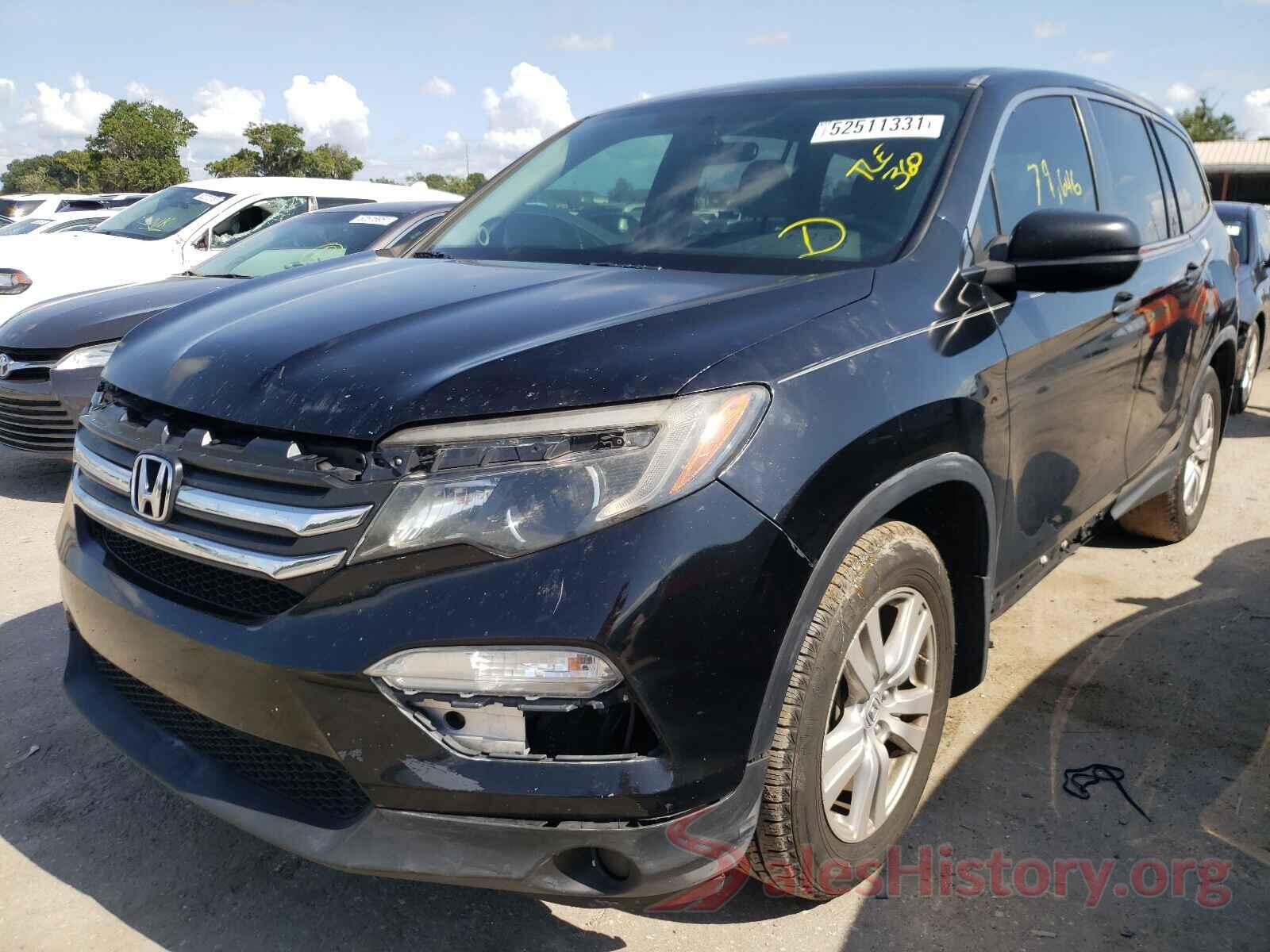 5FNYF5H13GB012974 2016 HONDA PILOT