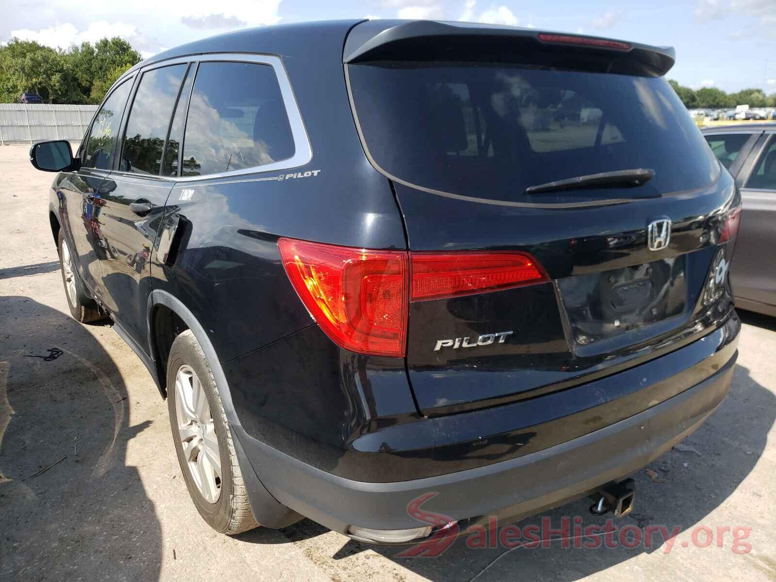 5FNYF5H13GB012974 2016 HONDA PILOT