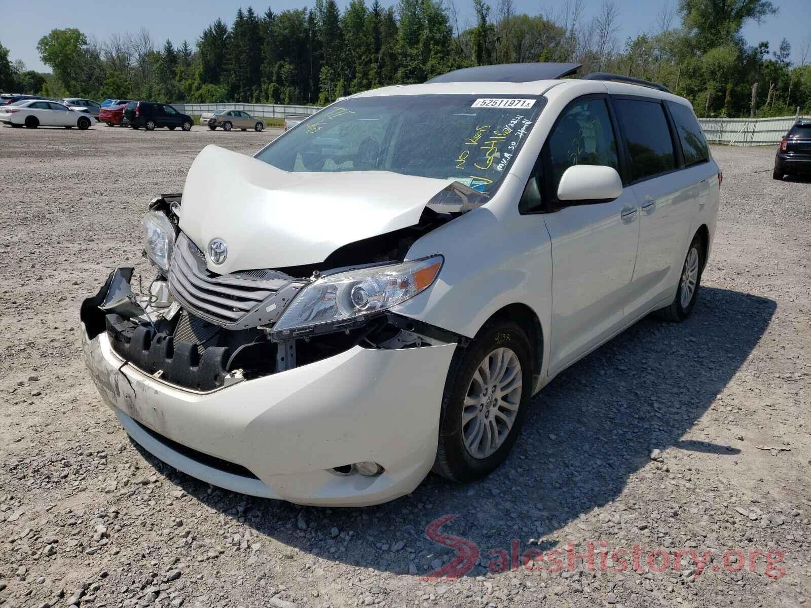 5TDYK3DC2GS754799 2016 TOYOTA SIENNA