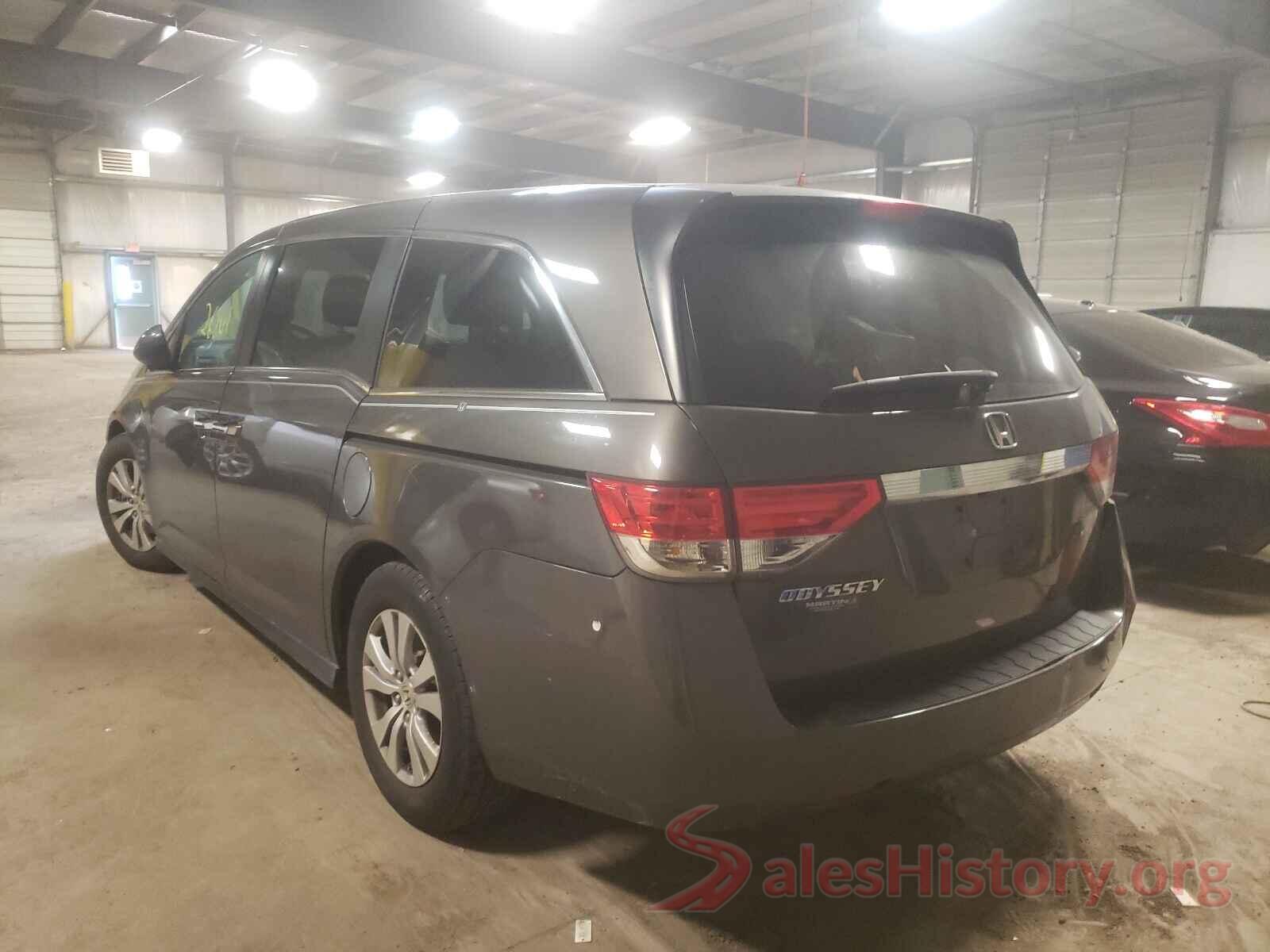 5FNRL5H44GB165838 2016 HONDA ODYSSEY