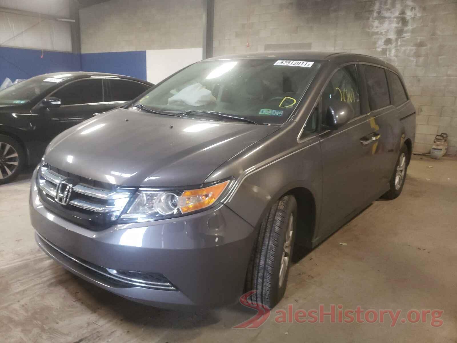 5FNRL5H44GB165838 2016 HONDA ODYSSEY