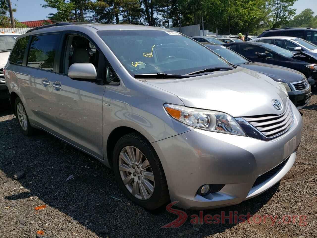 5TDDZ3DC9HS162117 2017 TOYOTA SIENNA