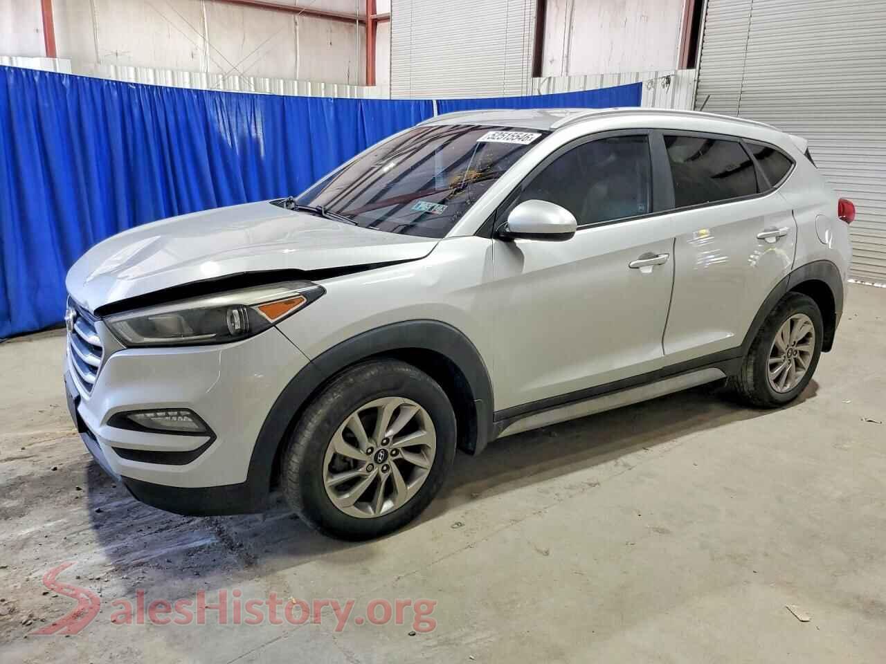 2017 HYUNDAI TUCSON VIN KM8J33A47HU376323, auction photo