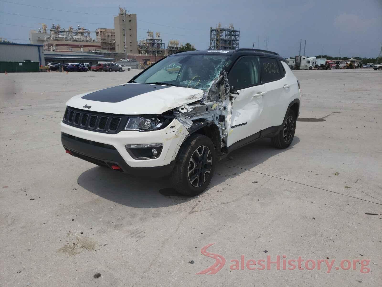 3C4NJDDB0KT737002 2019 JEEP COMPASS