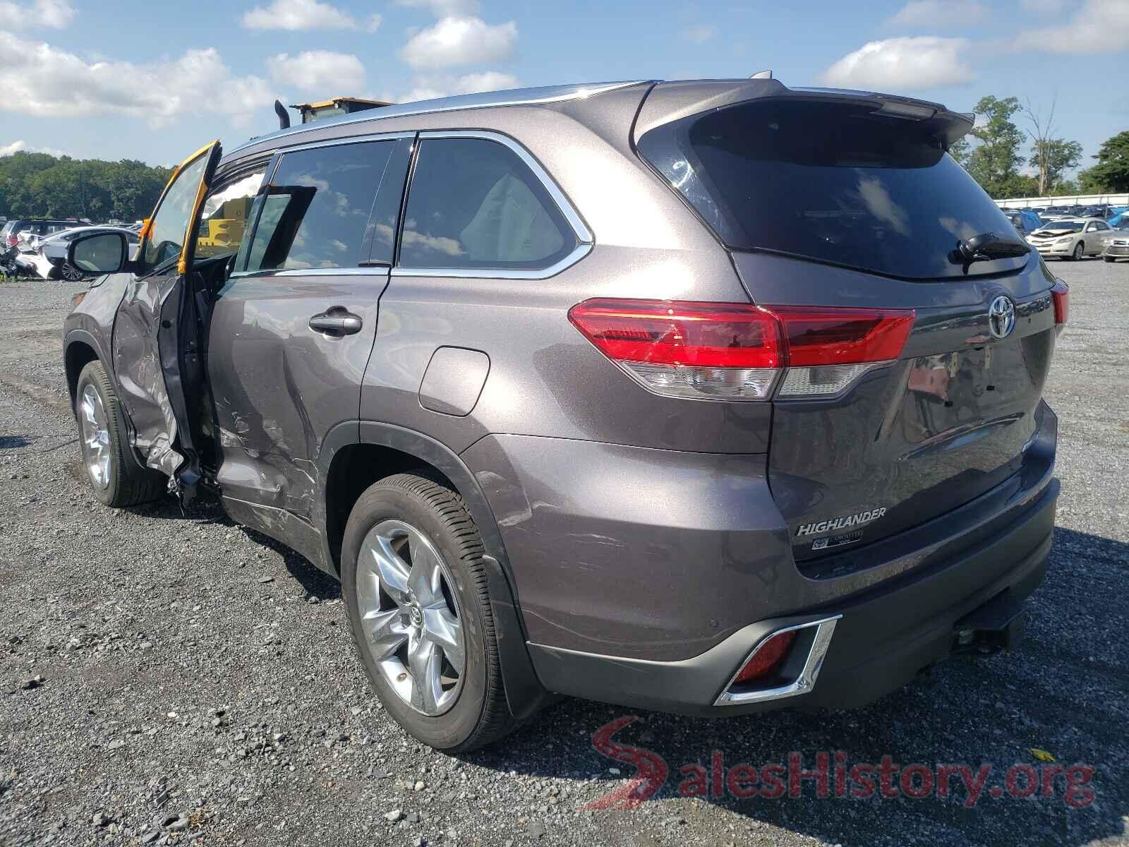 5TDDZRFH6KS968404 2019 TOYOTA HIGHLANDER