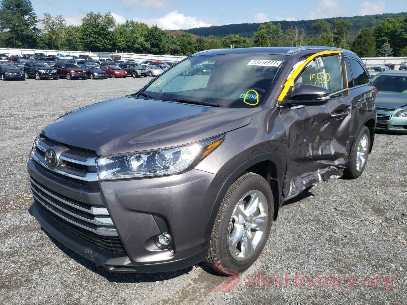 5TDDZRFH6KS968404 2019 TOYOTA HIGHLANDER