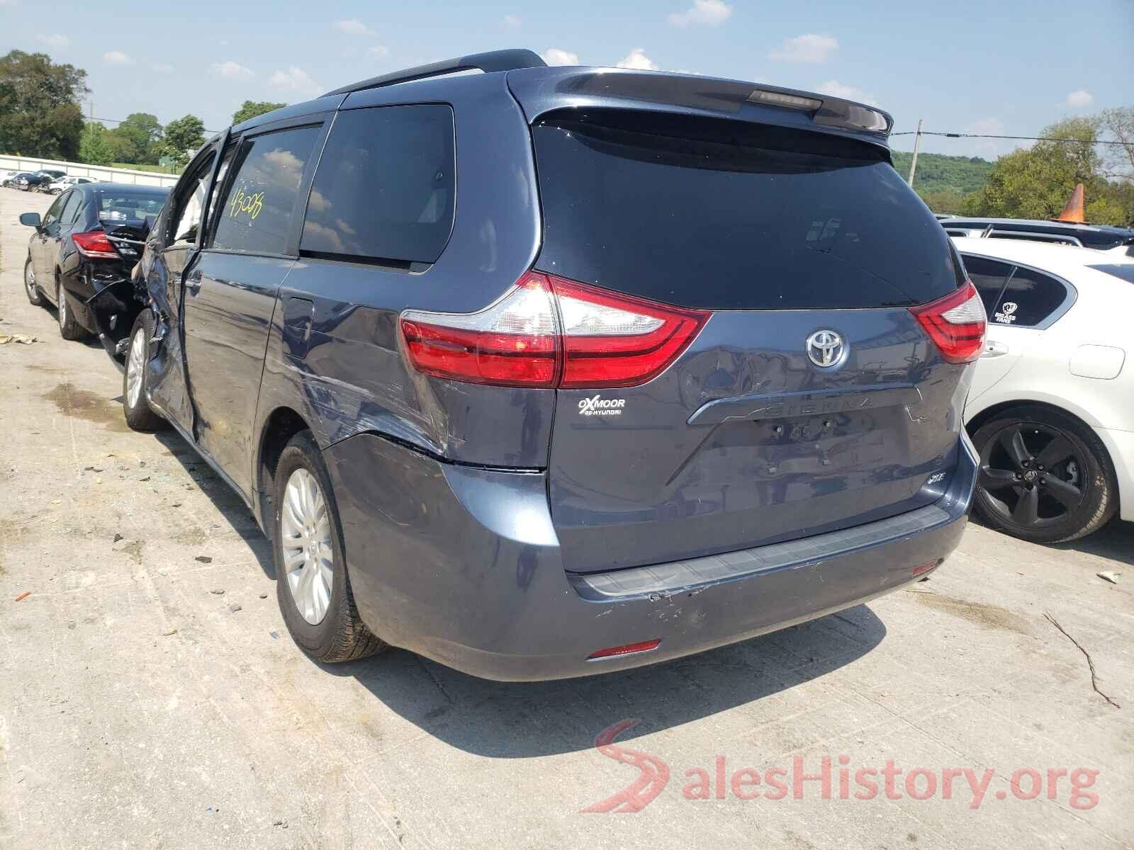 5TDYZ3DCXHS874864 2017 TOYOTA SIENNA