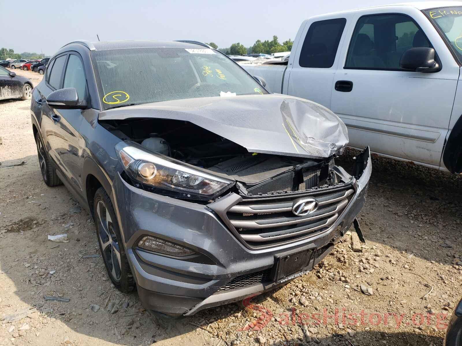 KM8J33A24GU124557 2016 HYUNDAI TUCSON