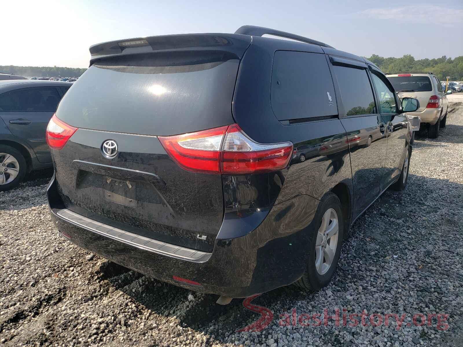 5TDKK3DC9GS712989 2016 TOYOTA SIENNA