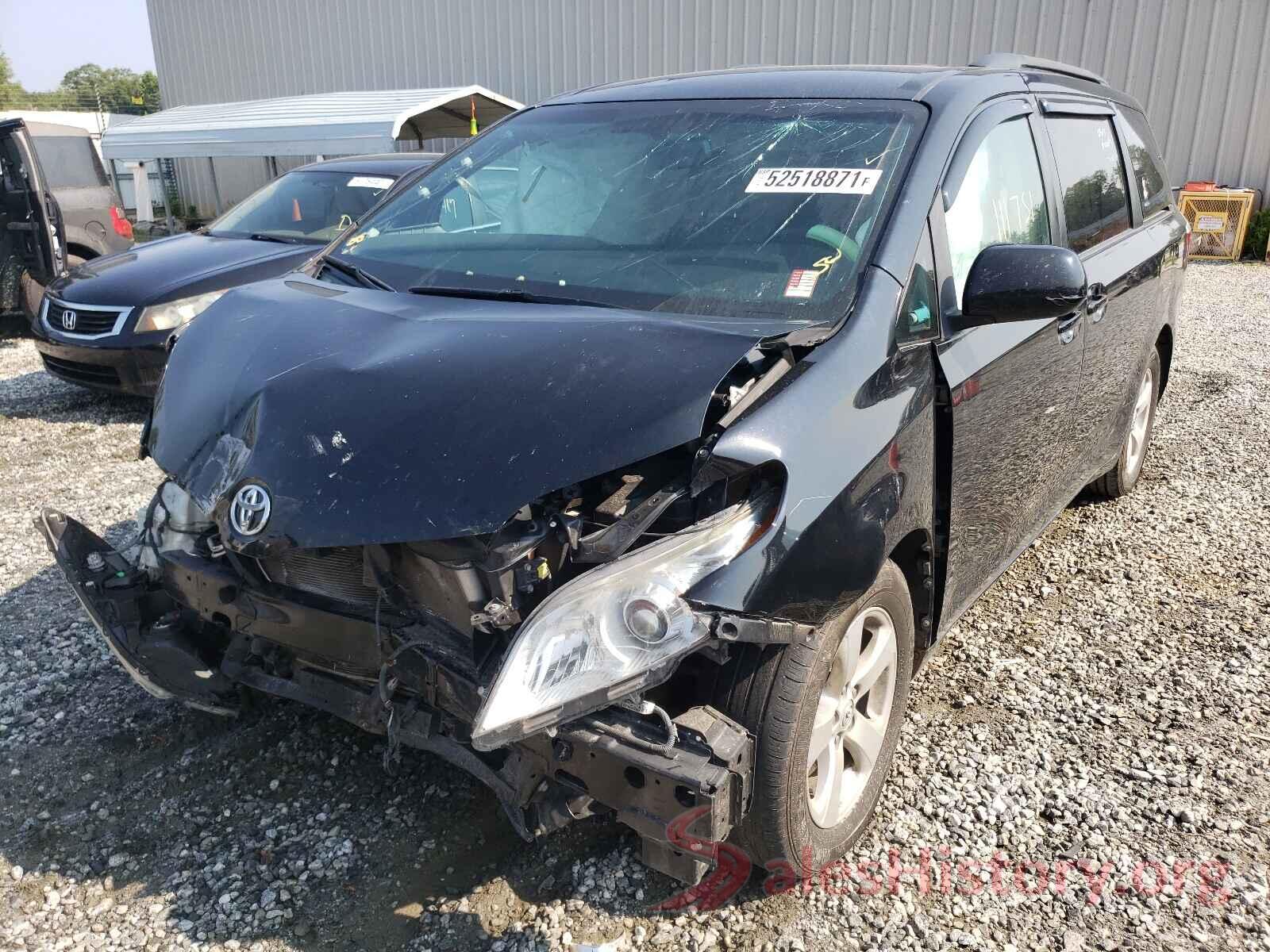 5TDKK3DC9GS712989 2016 TOYOTA SIENNA