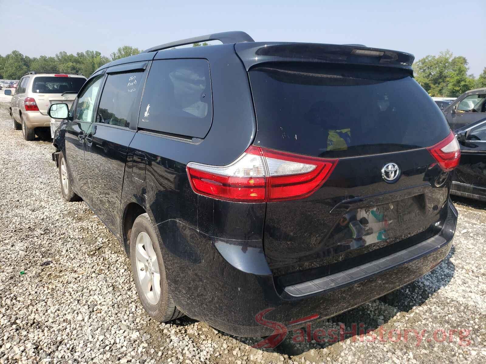 5TDKK3DC9GS712989 2016 TOYOTA SIENNA