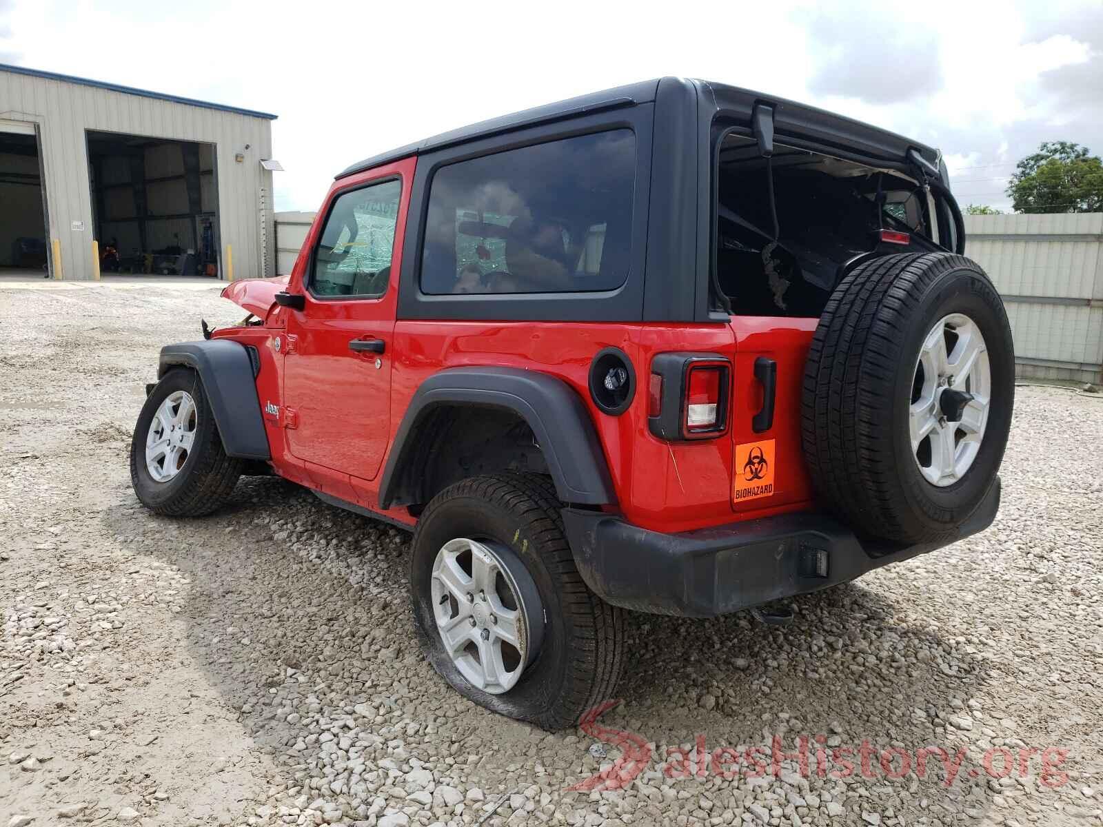 1C4GJXAG6LW207655 2020 JEEP WRANGLER