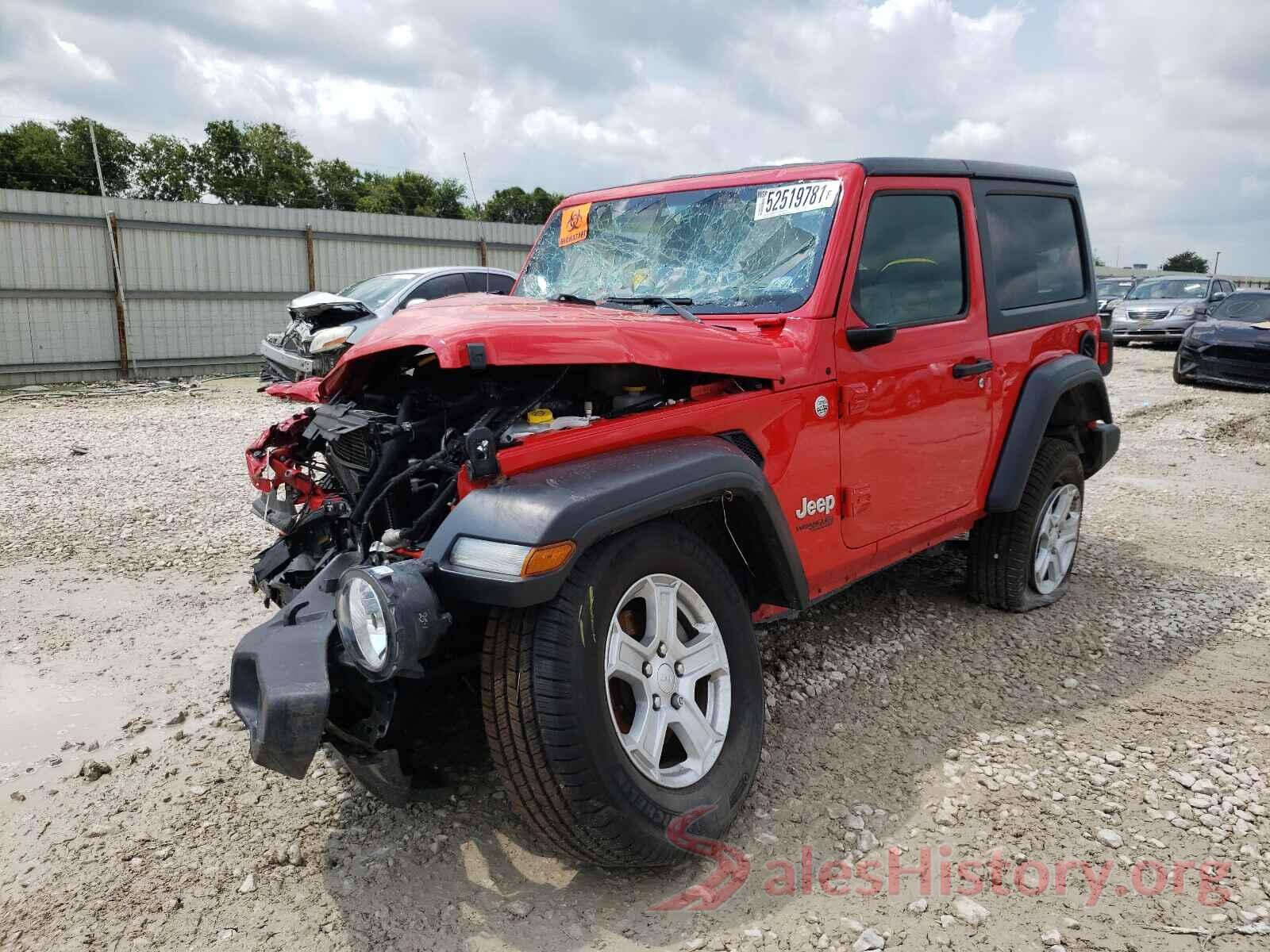 1C4GJXAG6LW207655 2020 JEEP WRANGLER