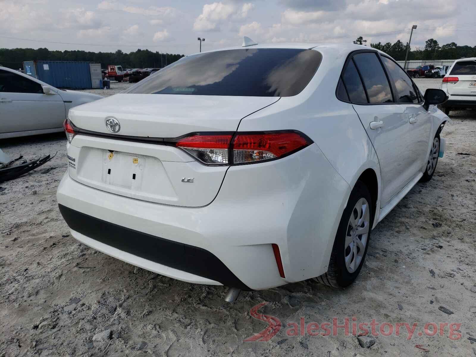 JTDEPMAE9MJ167332 2021 TOYOTA COROLLA