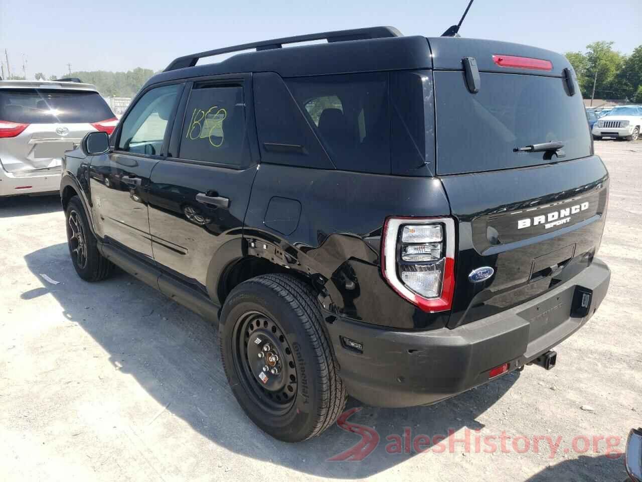 3FMCR9B66NRD14862 2022 FORD BRONCO