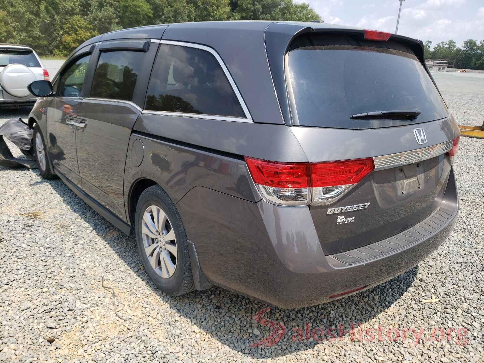 5FNRL5H67GB014848 2016 HONDA ODYSSEY