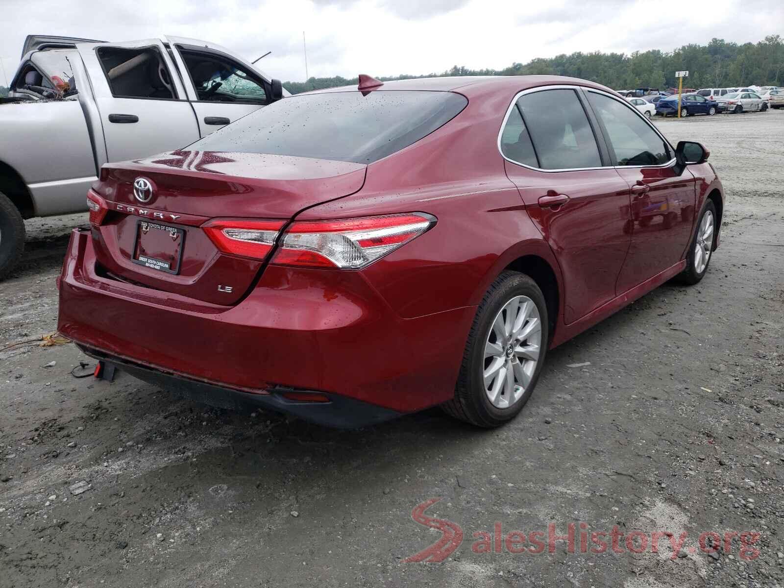 4T1B11HK1KU689460 2019 TOYOTA CAMRY