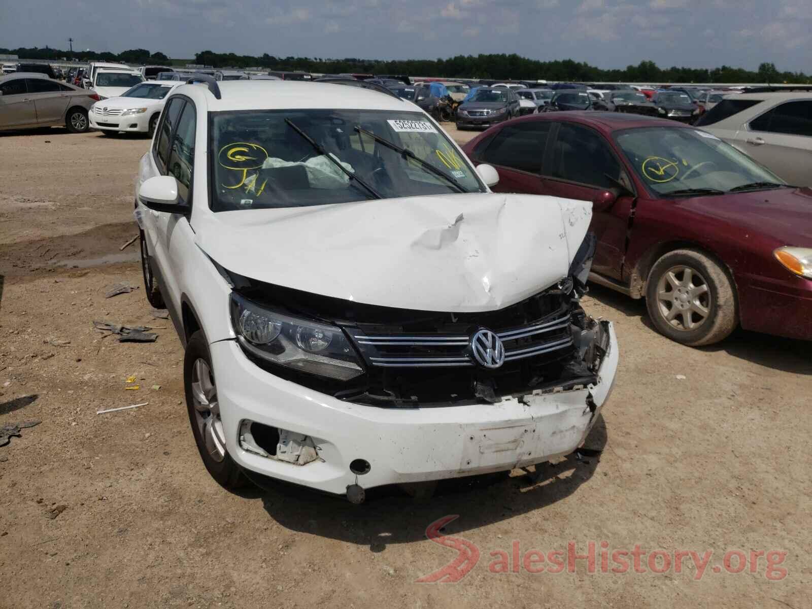 WVGBV7AX2GW584600 2016 VOLKSWAGEN TIGUAN