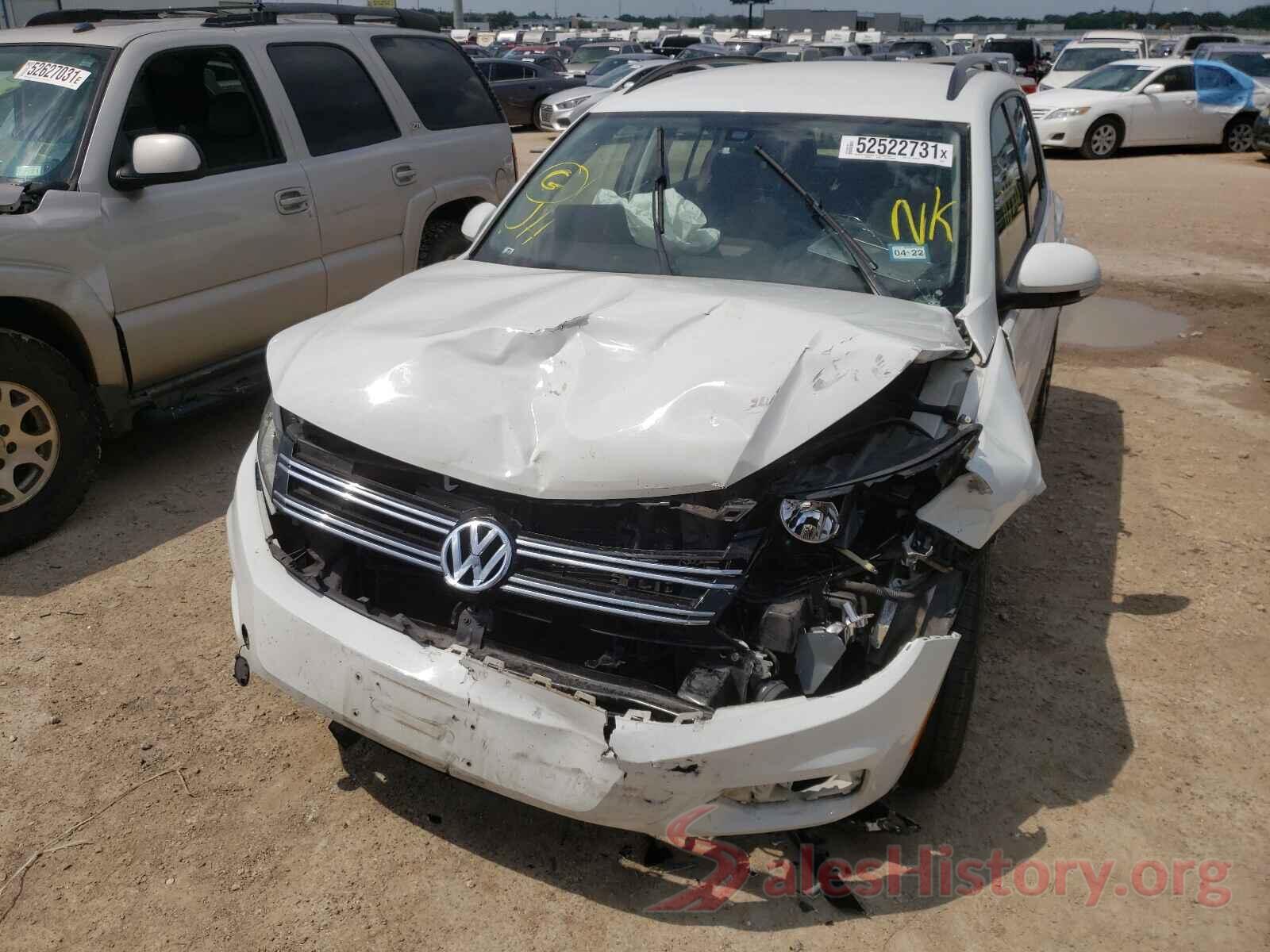 WVGBV7AX2GW584600 2016 VOLKSWAGEN TIGUAN