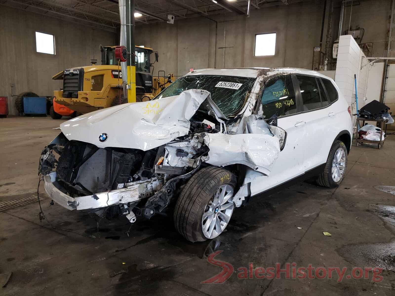 5UXWX9C3XH0T17178 2017 BMW X3