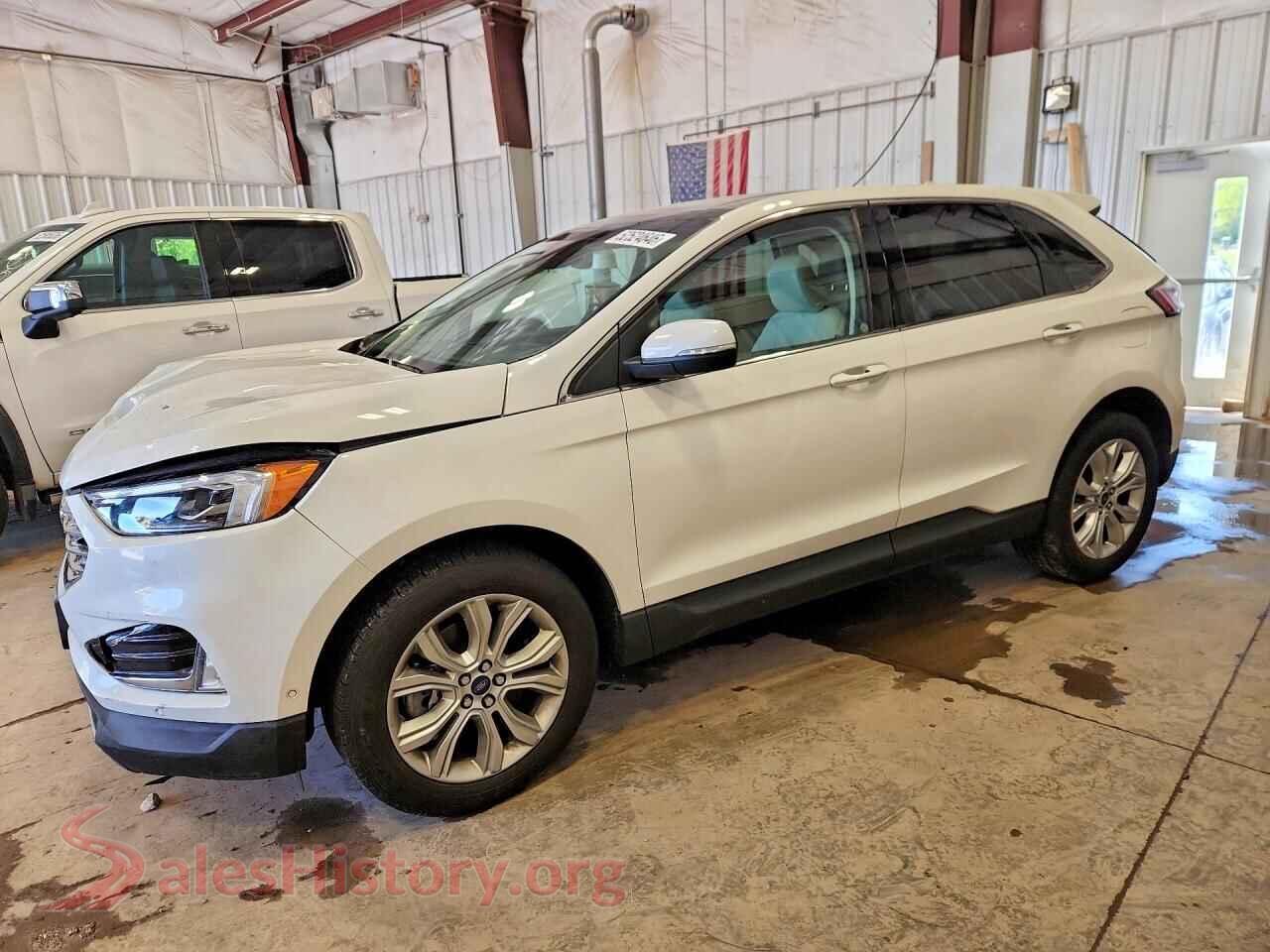 2020 FORD EDGE VIN 2FMPK4K91LBA67507, auction photo
