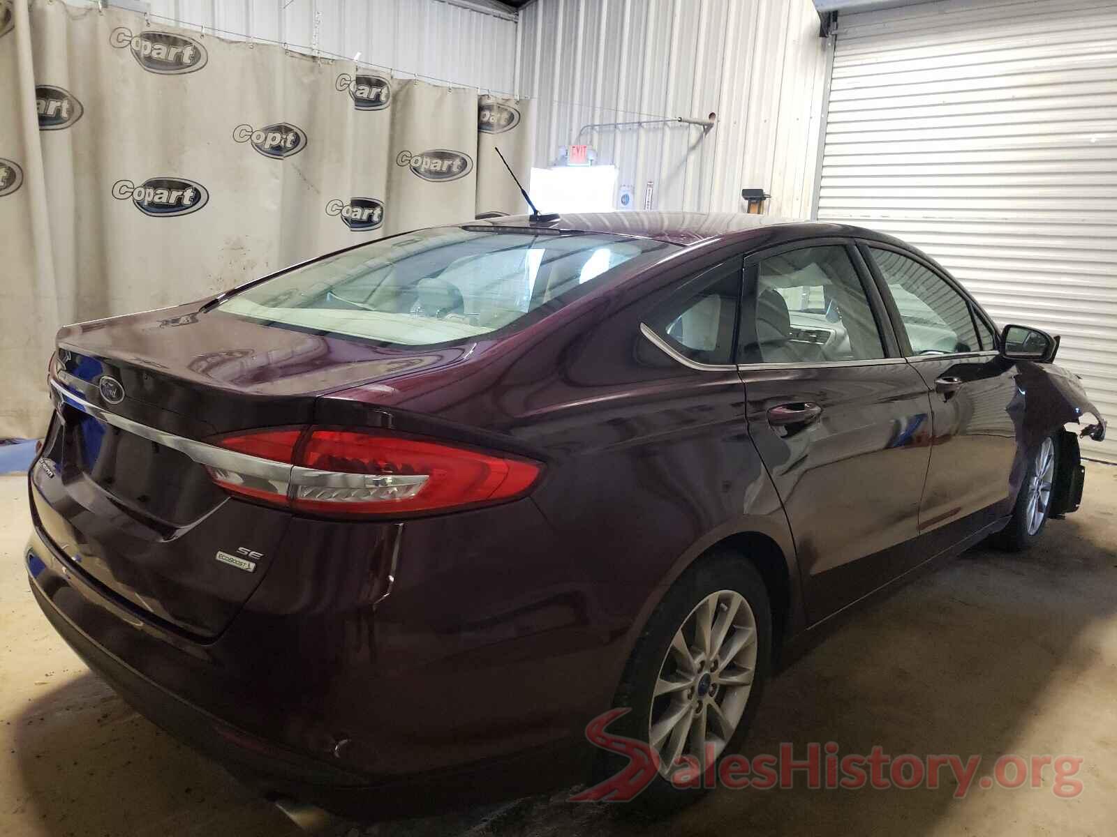 3FA6P0HD0HR391911 2017 FORD FUSION