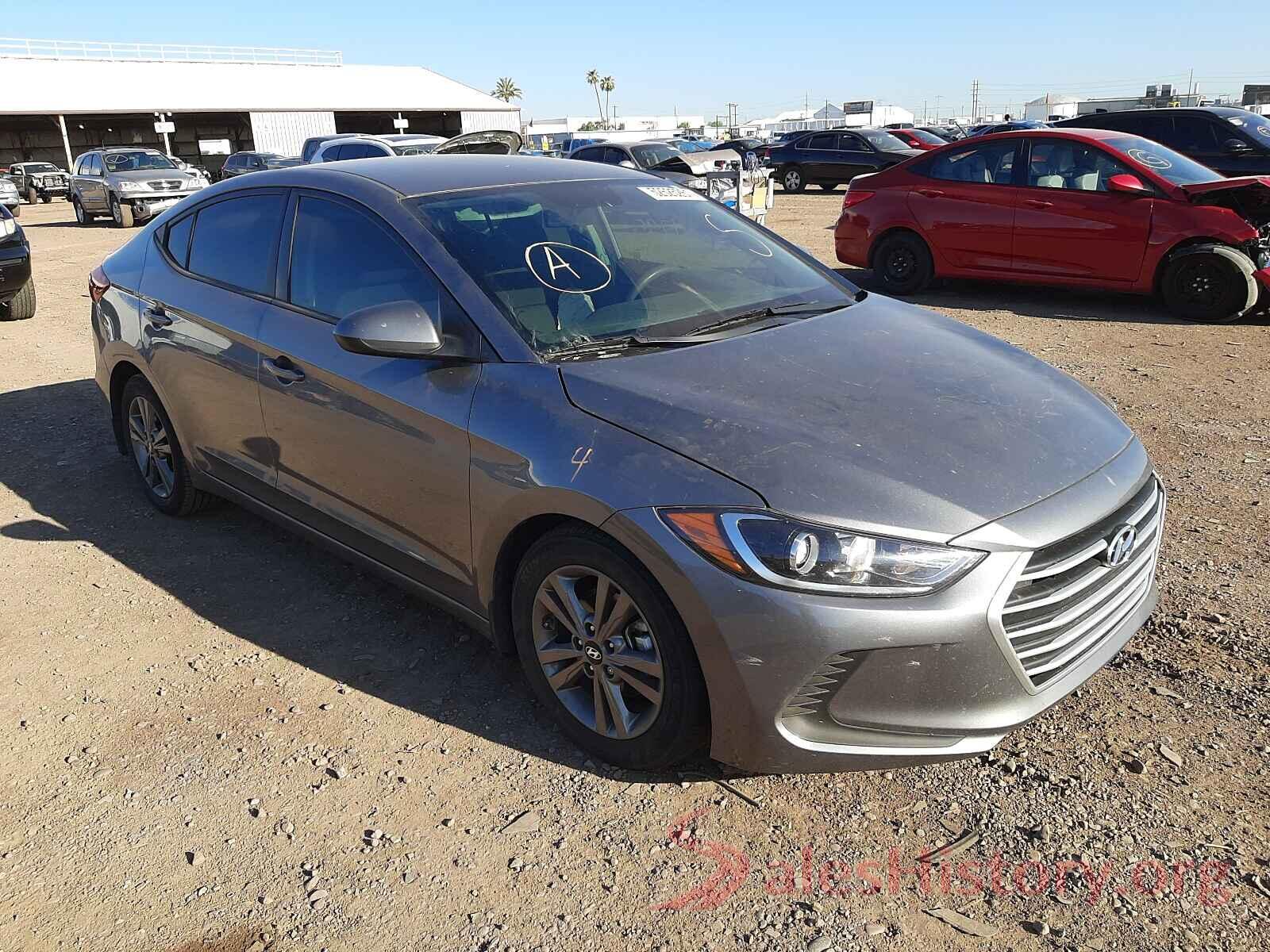 5NPD84LF7JH327288 2018 HYUNDAI ELANTRA