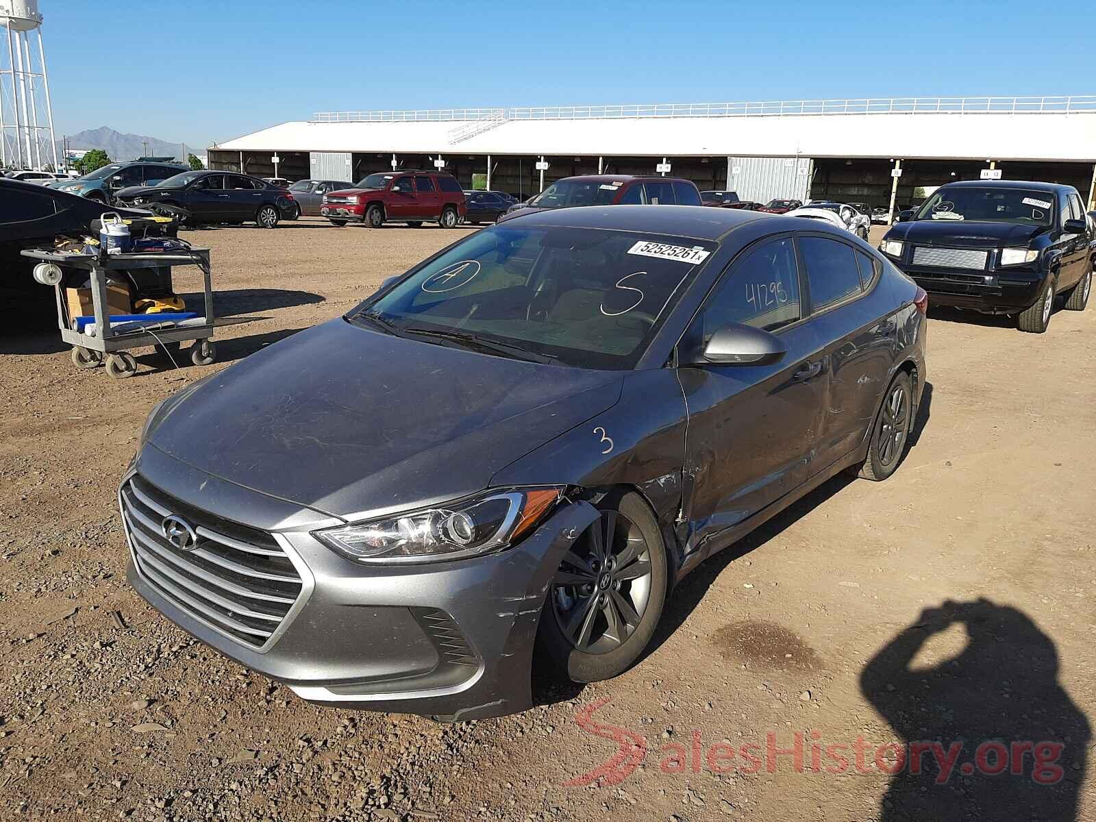 5NPD84LF7JH327288 2018 HYUNDAI ELANTRA