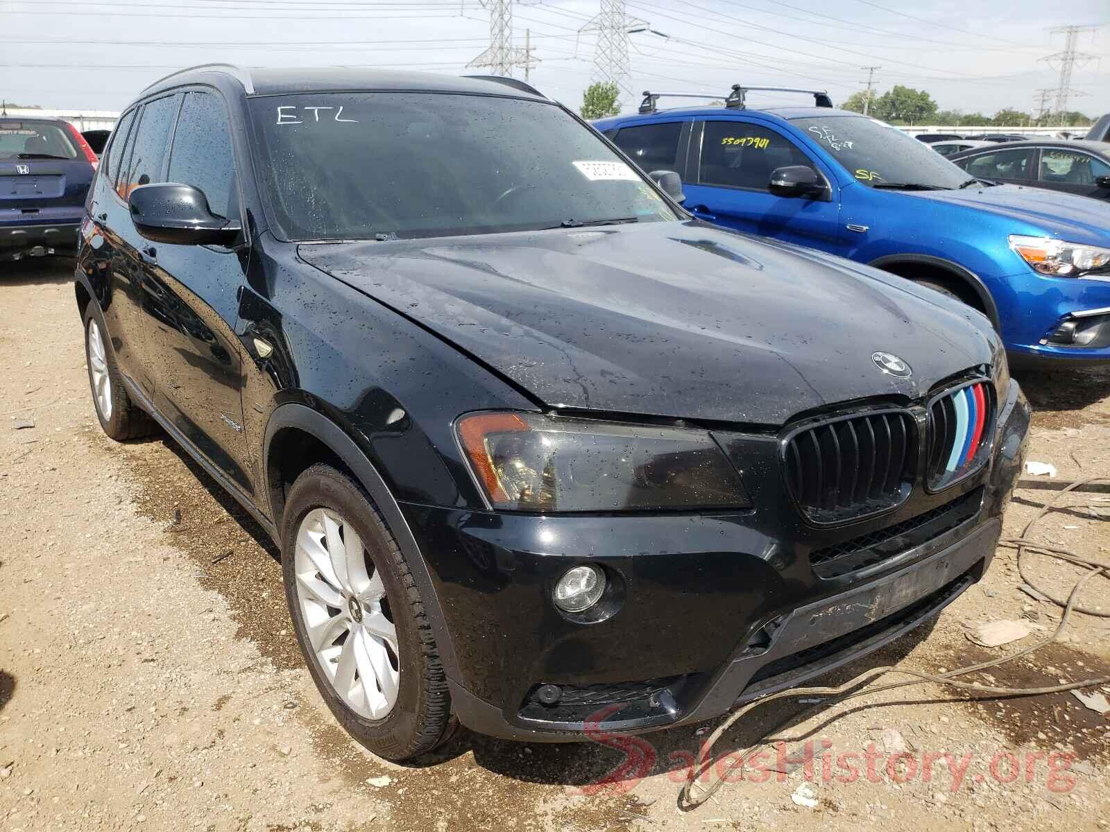 5UXWX9C58D0A26788 2013 BMW X3