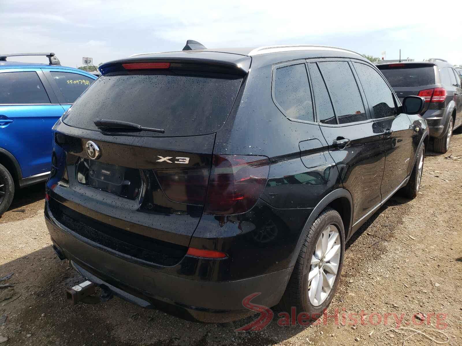 5UXWX9C58D0A26788 2013 BMW X3