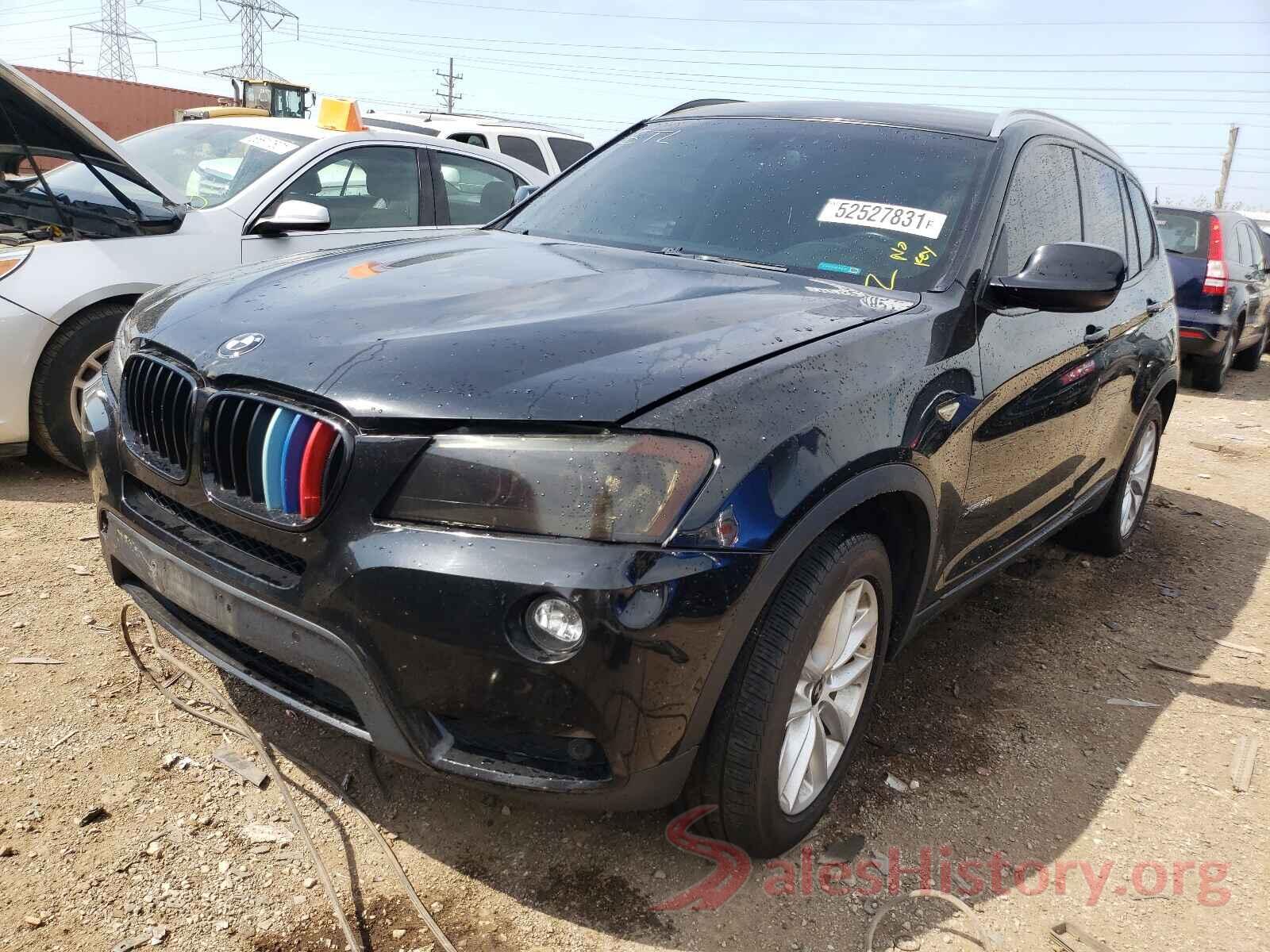 5UXWX9C58D0A26788 2013 BMW X3