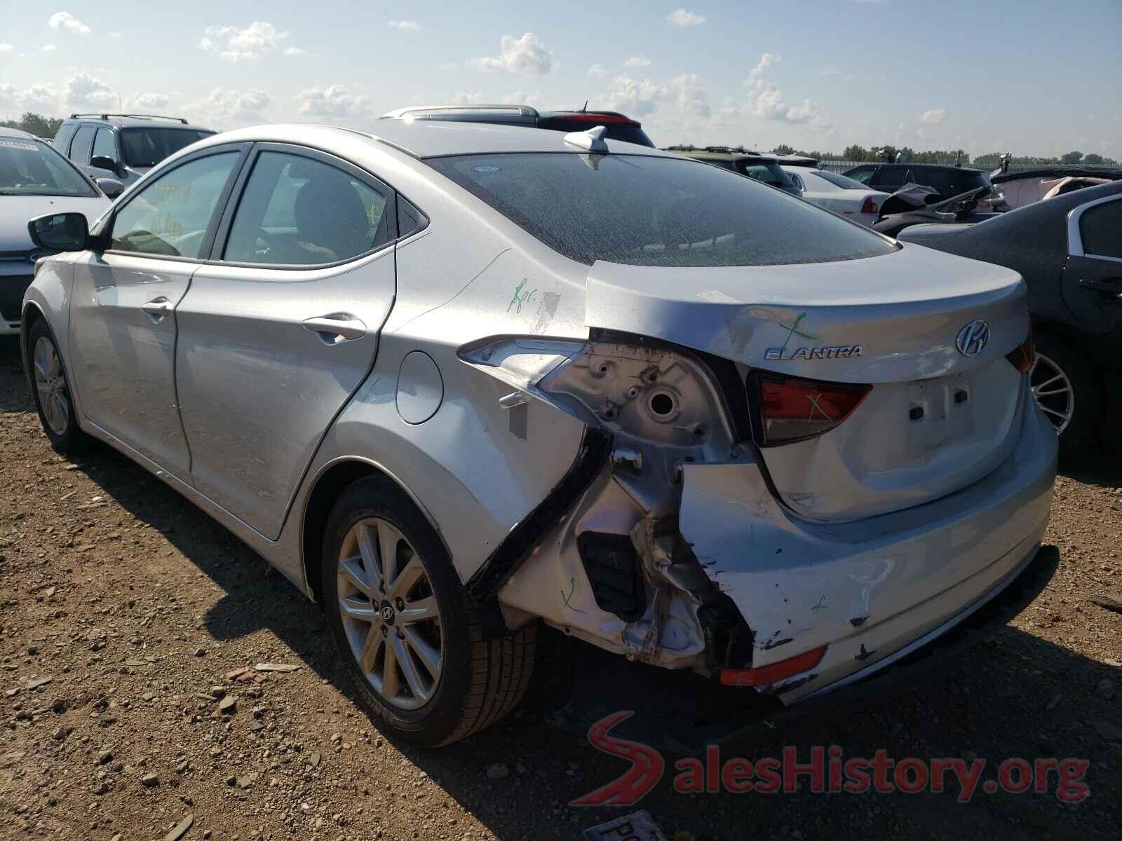 5NPDH4AE3GH764515 2016 HYUNDAI ELANTRA