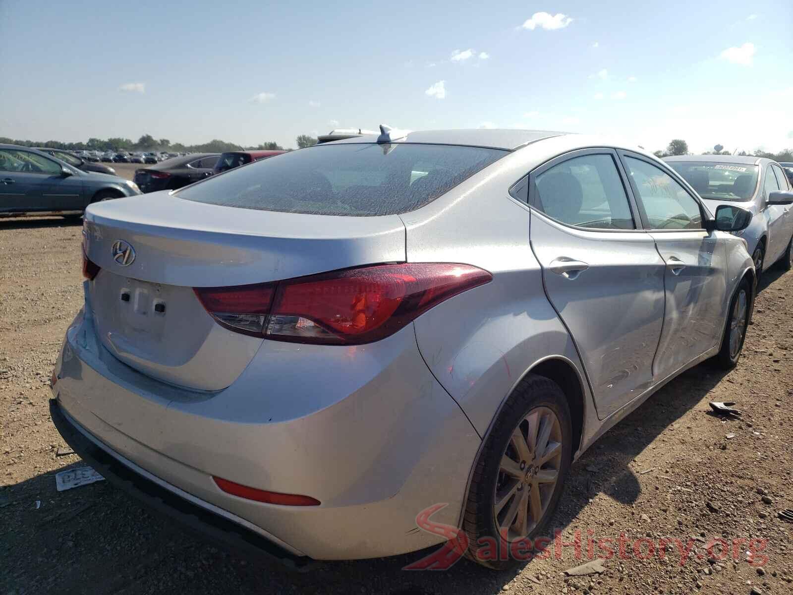 5NPDH4AE3GH764515 2016 HYUNDAI ELANTRA