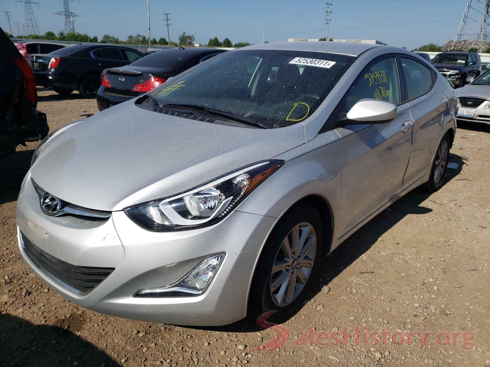 5NPDH4AE3GH764515 2016 HYUNDAI ELANTRA