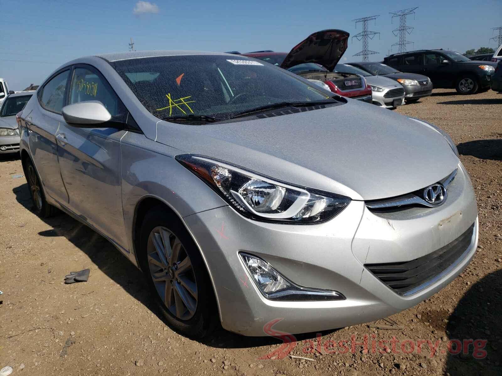 5NPDH4AE3GH764515 2016 HYUNDAI ELANTRA