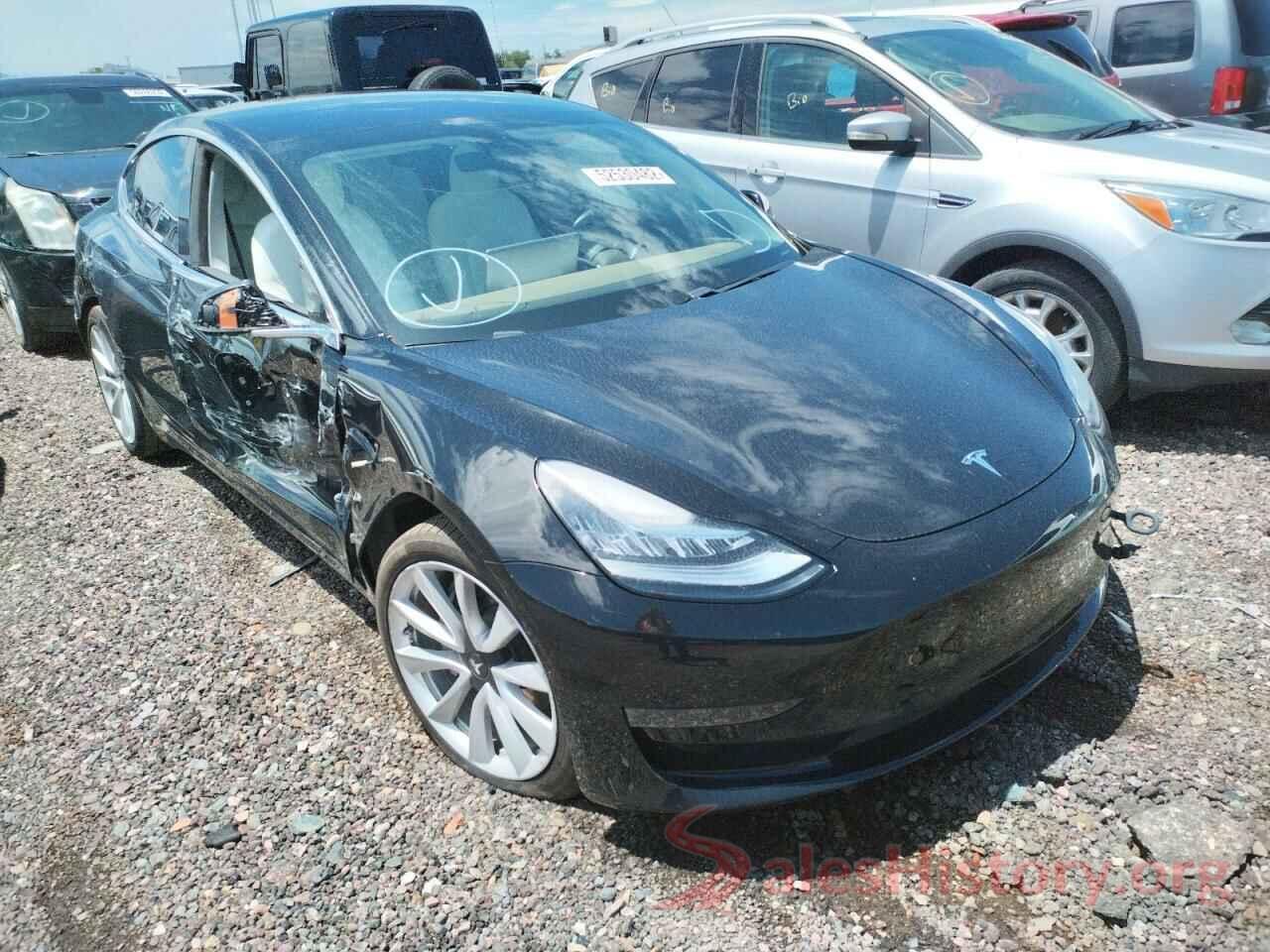 5YJ3E1EB8JF170740 2018 TESLA MODEL 3